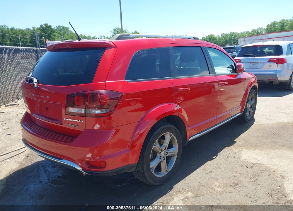 2014 DODGE JOURNEY CROSSROAD VIN: 3C4PDCGG6ET280427
