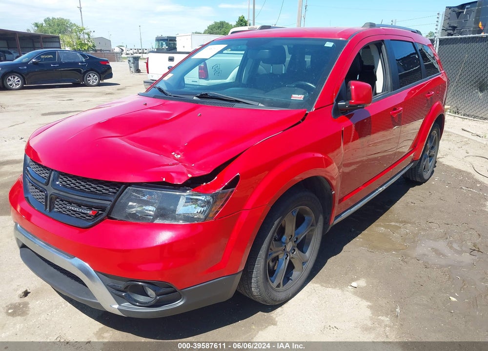 2014 DODGE JOURNEY CROSSROAD VIN: 3C4PDCGG6ET280427