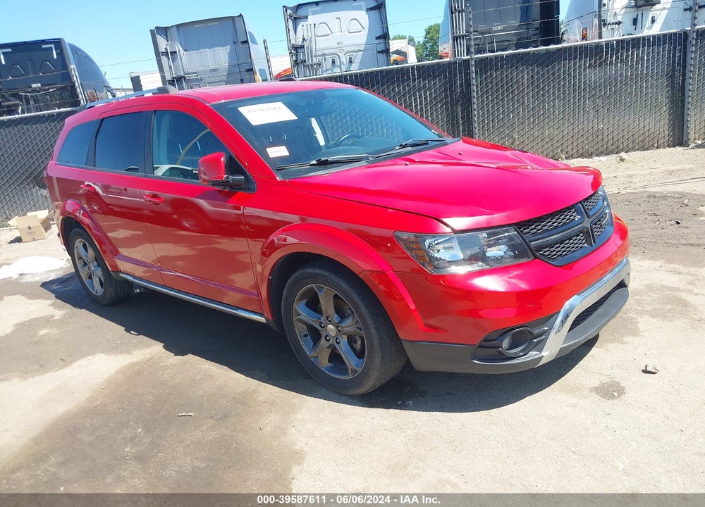 2014 DODGE JOURNEY CROSSROAD VIN: 3C4PDCGG6ET280427