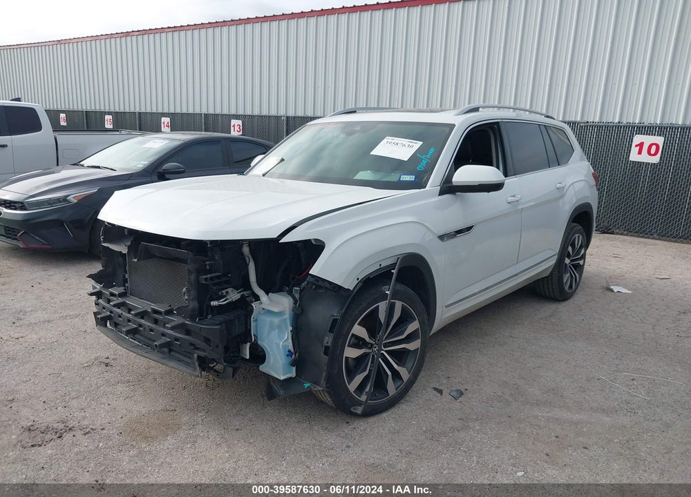 2021 VOLKSWAGEN ATLAS 3.6L V6 SEL PREMIUM R-LINE VIN: 1V2FR2CA8MC562053