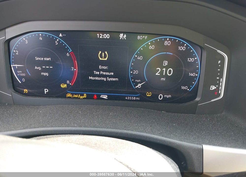 2021 VOLKSWAGEN ATLAS 3.6L V6 SEL PREMIUM R-LINE VIN: 1V2FR2CA8MC562053