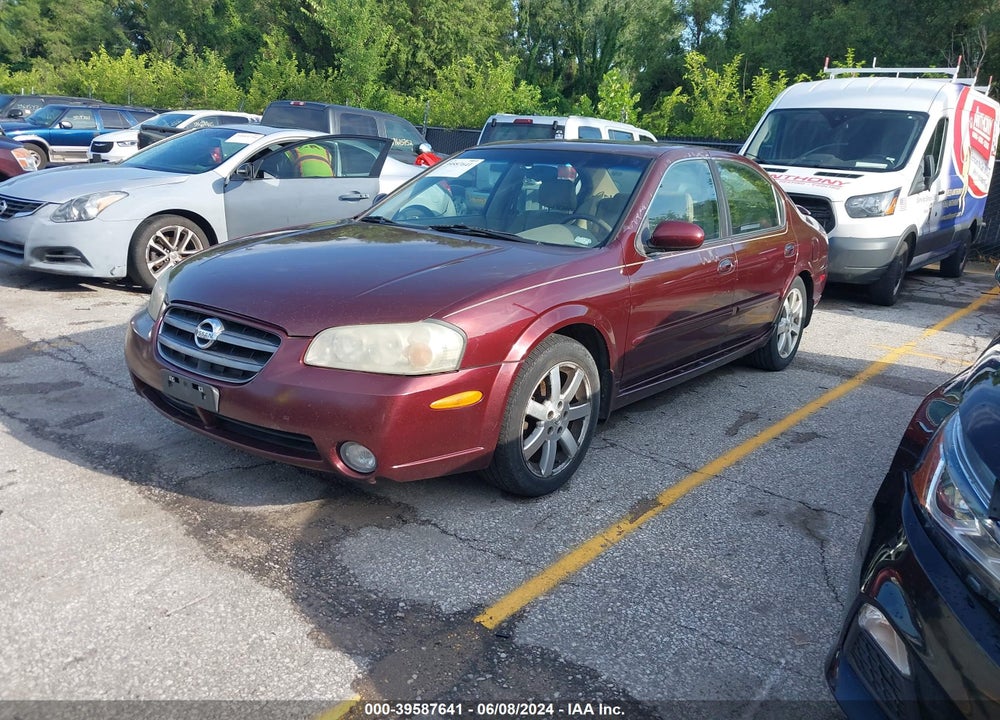 2003 NISSAN MAXIMA GLE VIN: JN1DA31A33T415391