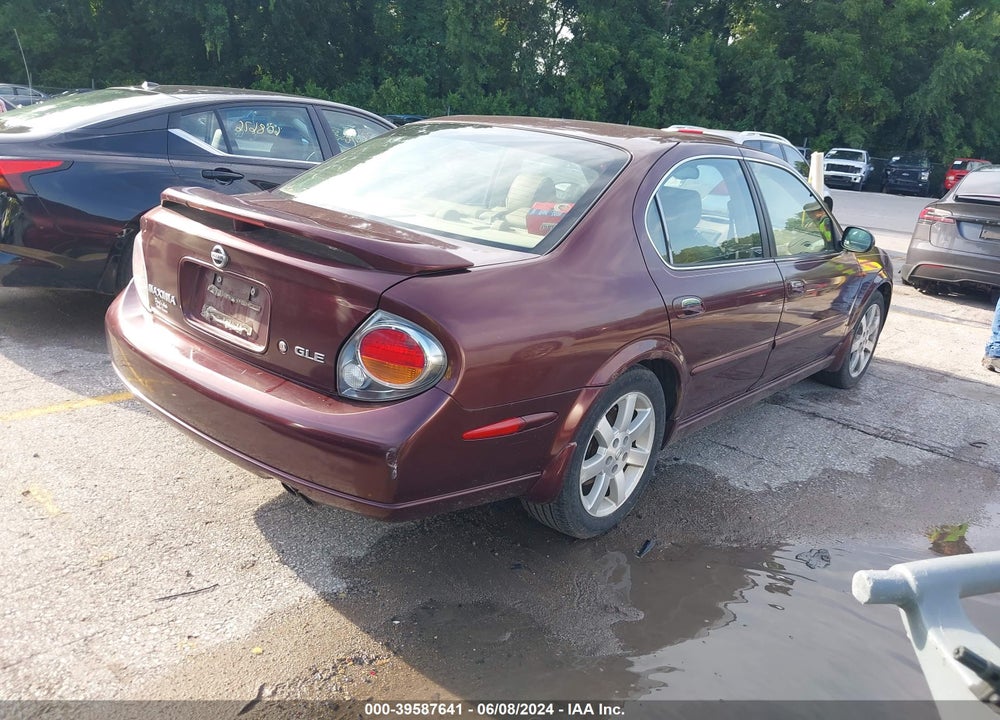 2003 NISSAN MAXIMA GLE VIN: JN1DA31A33T415391