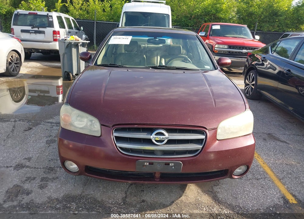 2003 NISSAN MAXIMA GLE VIN: JN1DA31A33T415391
