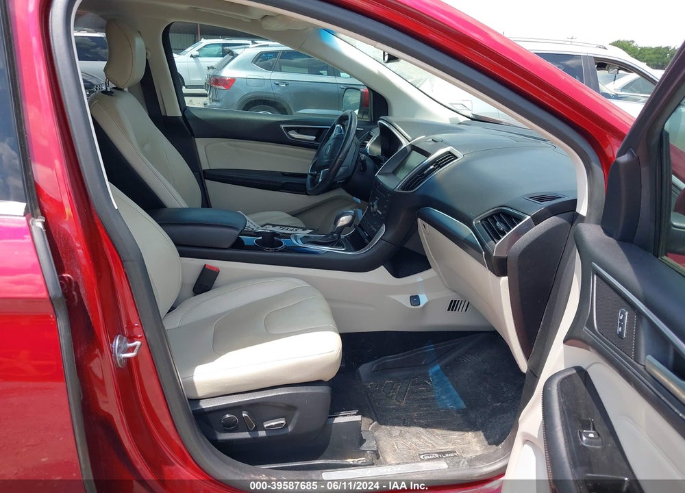 2015 FORD EDGE TITANIUM VIN: 2FMPK3K84FBB60009