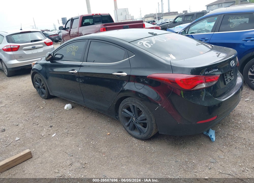 2015 HYUNDAI ELANTRA LIMITED VIN: KMHDH4AE7FU263644