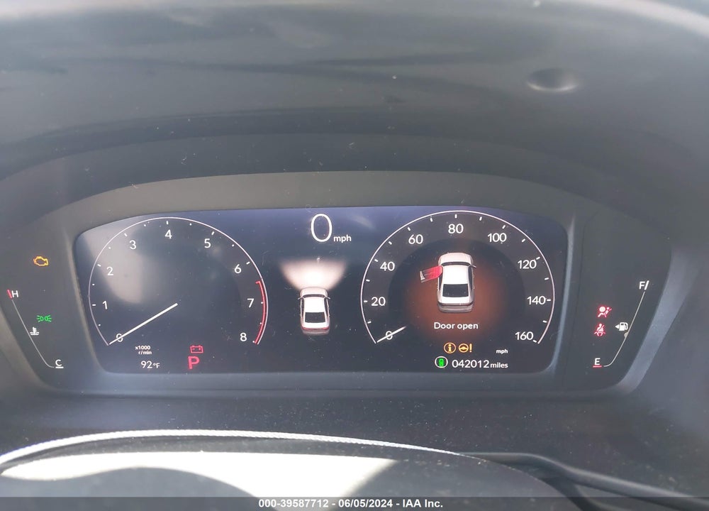 2023 HONDA ACCORD EX VIN: 1HGCY1F3XPA028696