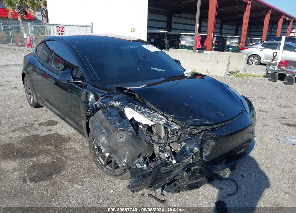 2023 TESLA MODEL 3 REAR-WHEEL DRIVE VIN: 5YJ3E1EA8PF647702