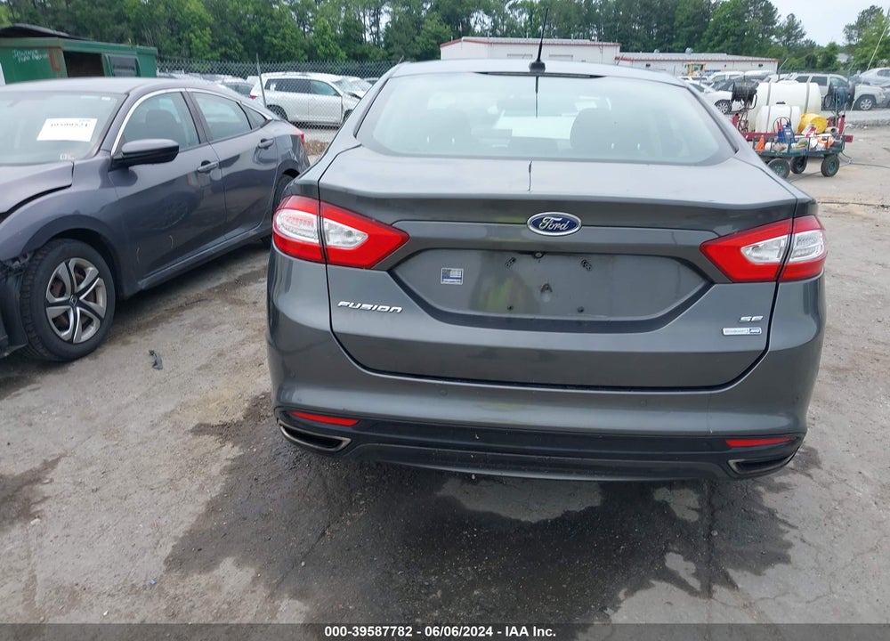 2015 FORD FUSION SE VIN: 3FA6P0T97FR217656
