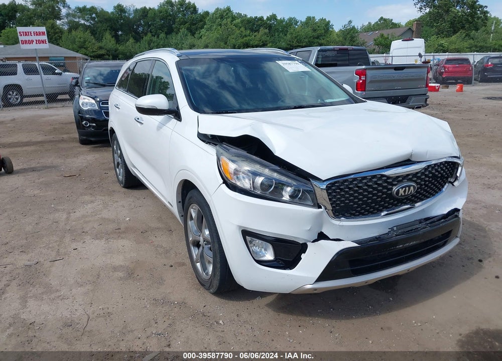 2016 KIA SORENTO 3.3L SX VIN: 5XYPKDA50GG083430