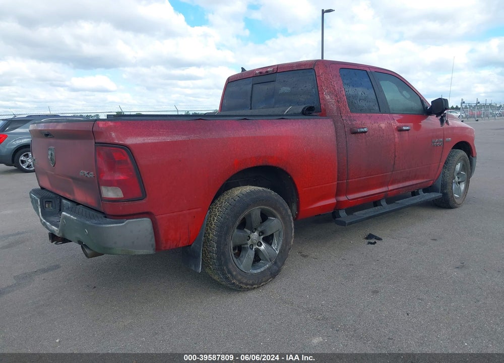 2015 RAM 1500 BIG HORN VIN: 1C6RR7GT0FS550633