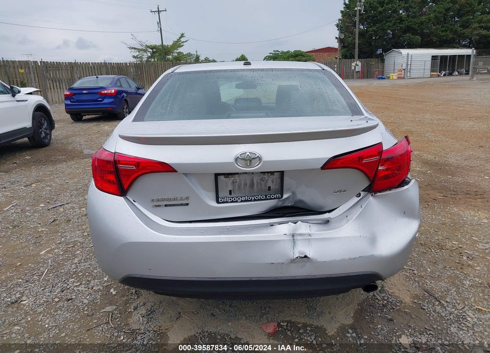 2017 TOYOTA COROLLA SE SPECIAL EDITION VIN: 5YFBURHE4HP616707