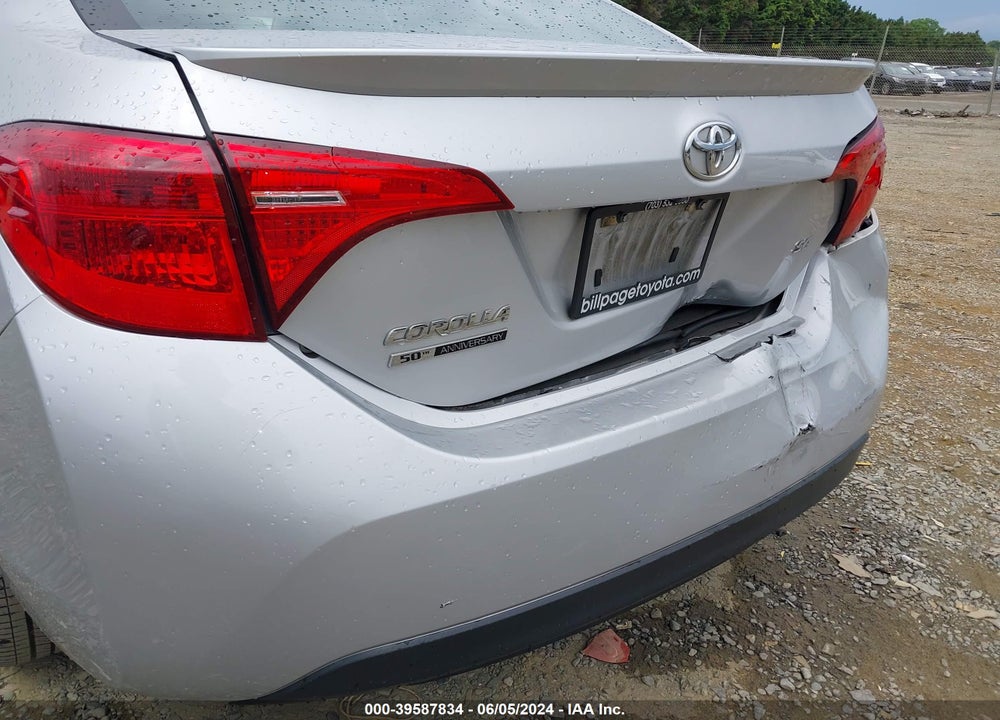 2017 TOYOTA COROLLA SE SPECIAL EDITION VIN: 5YFBURHE4HP616707