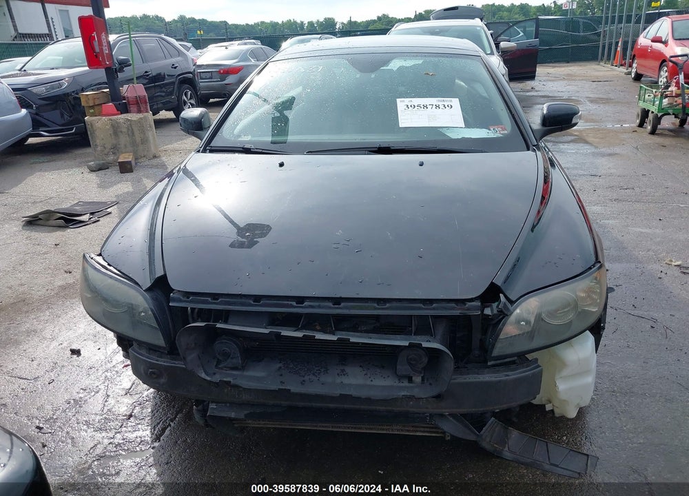 2008 VOLVO C70 T5 VIN: YV1MC67258J053487