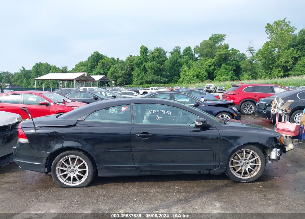 2008 VOLVO C70 T5 VIN: YV1MC67258J053487