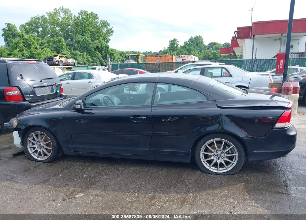 2008 VOLVO C70 T5 VIN: YV1MC67258J053487