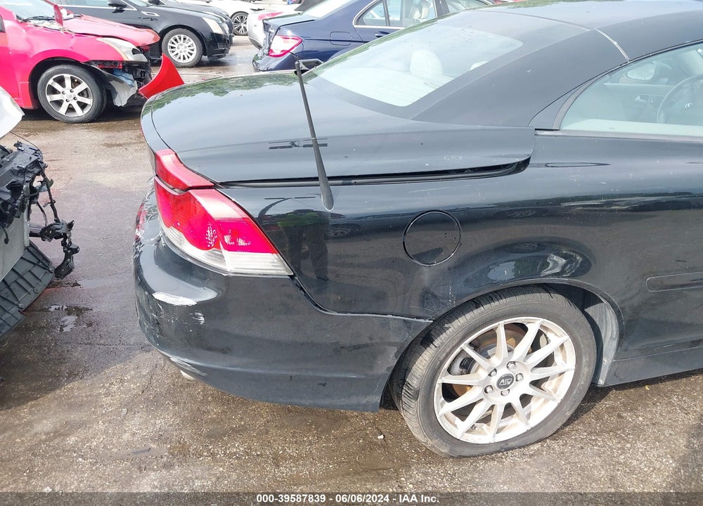 2008 VOLVO C70 T5 VIN: YV1MC67258J053487