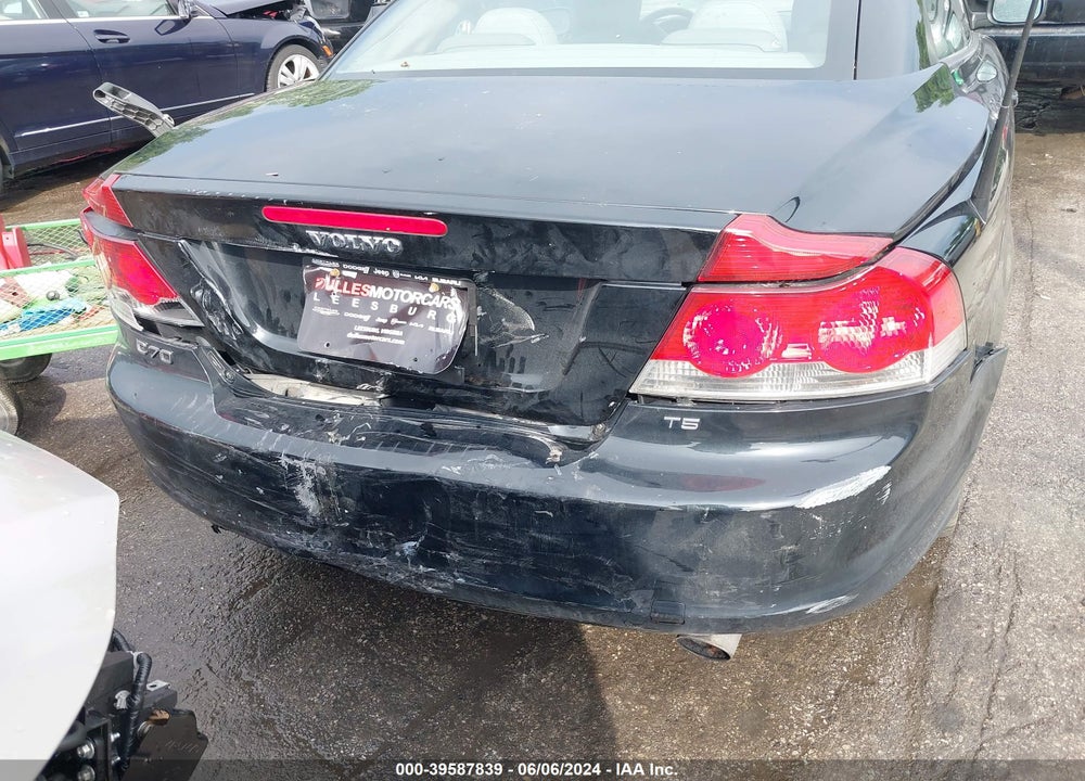 2008 VOLVO C70 T5 VIN: YV1MC67258J053487