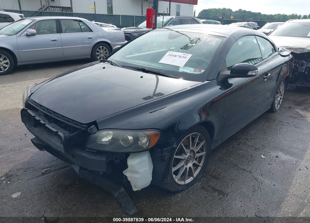 2008 VOLVO C70 T5 VIN: YV1MC67258J053487