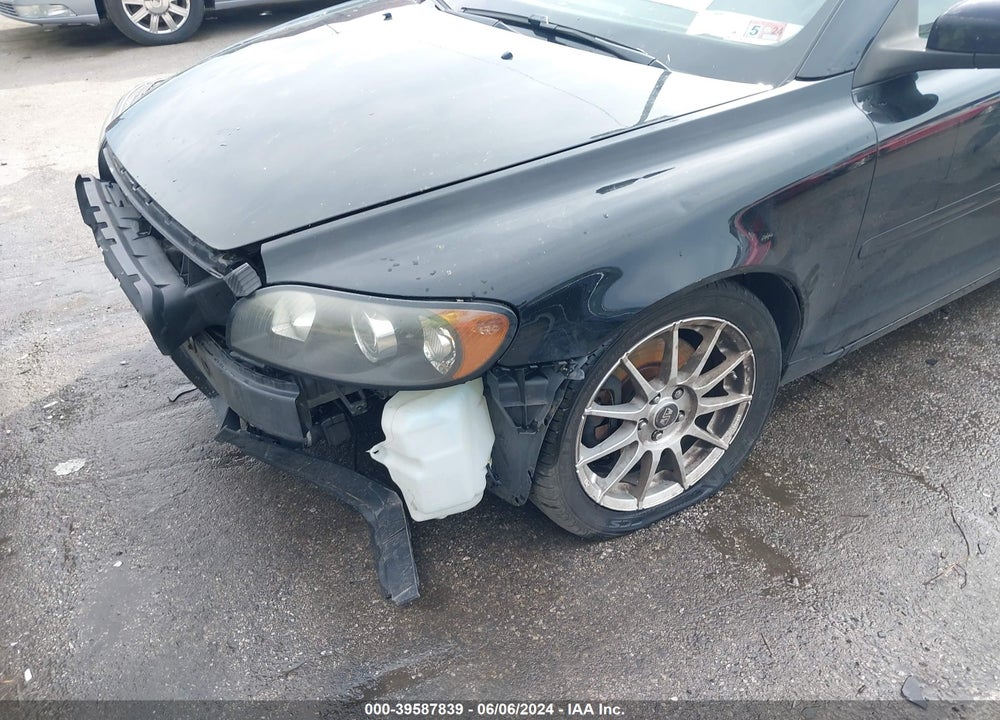 2008 VOLVO C70 T5 VIN: YV1MC67258J053487