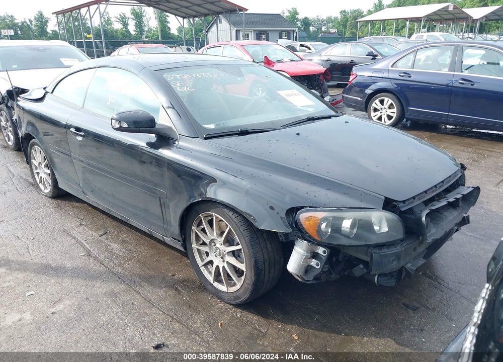 2008 VOLVO C70 T5 VIN: YV1MC67258J053487