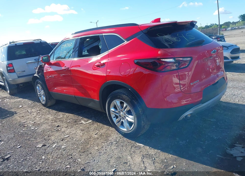2020 CHEVROLET BLAZER FWD 2LT VIN: 3GNKBCRS8LS698645