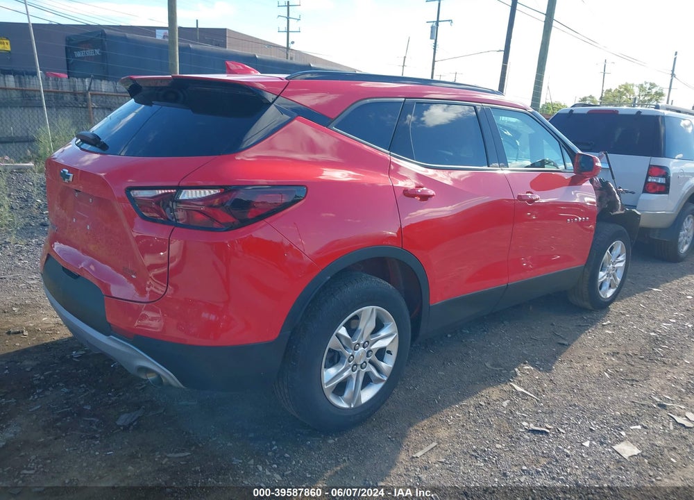 2020 CHEVROLET BLAZER FWD 2LT VIN: 3GNKBCRS8LS698645