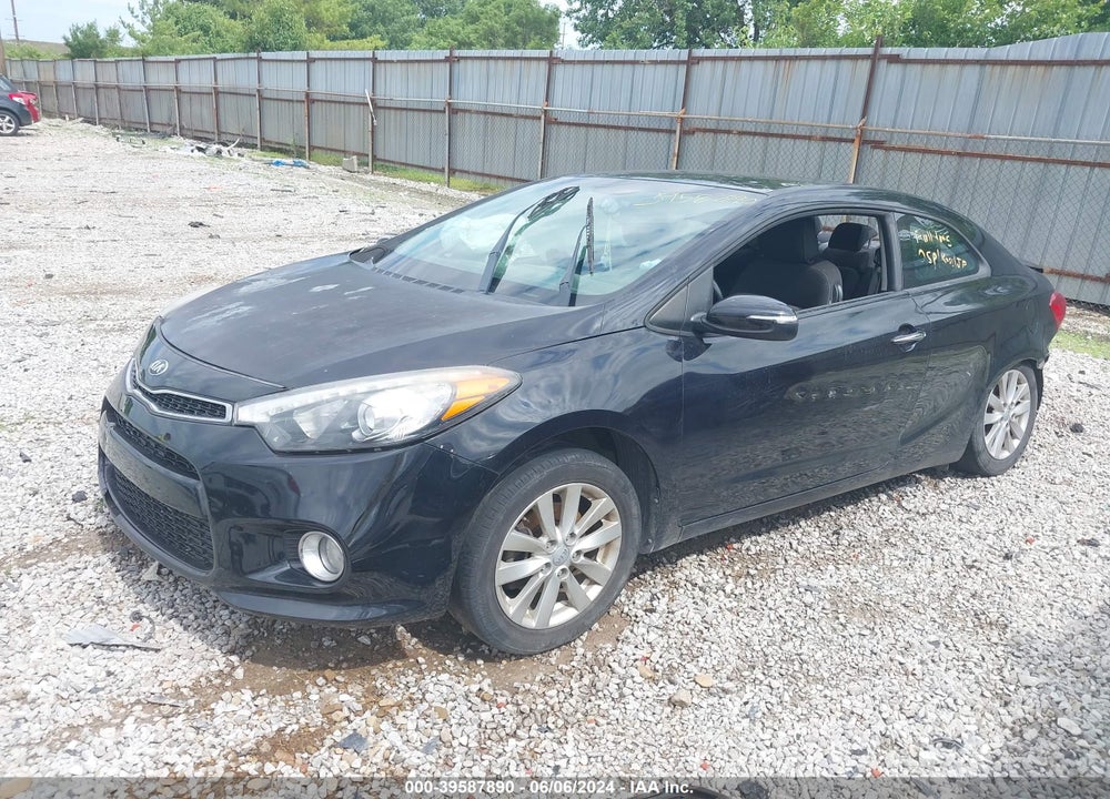 2015 KIA FORTE KOUP EX VIN: KNAFX6A86F5399521