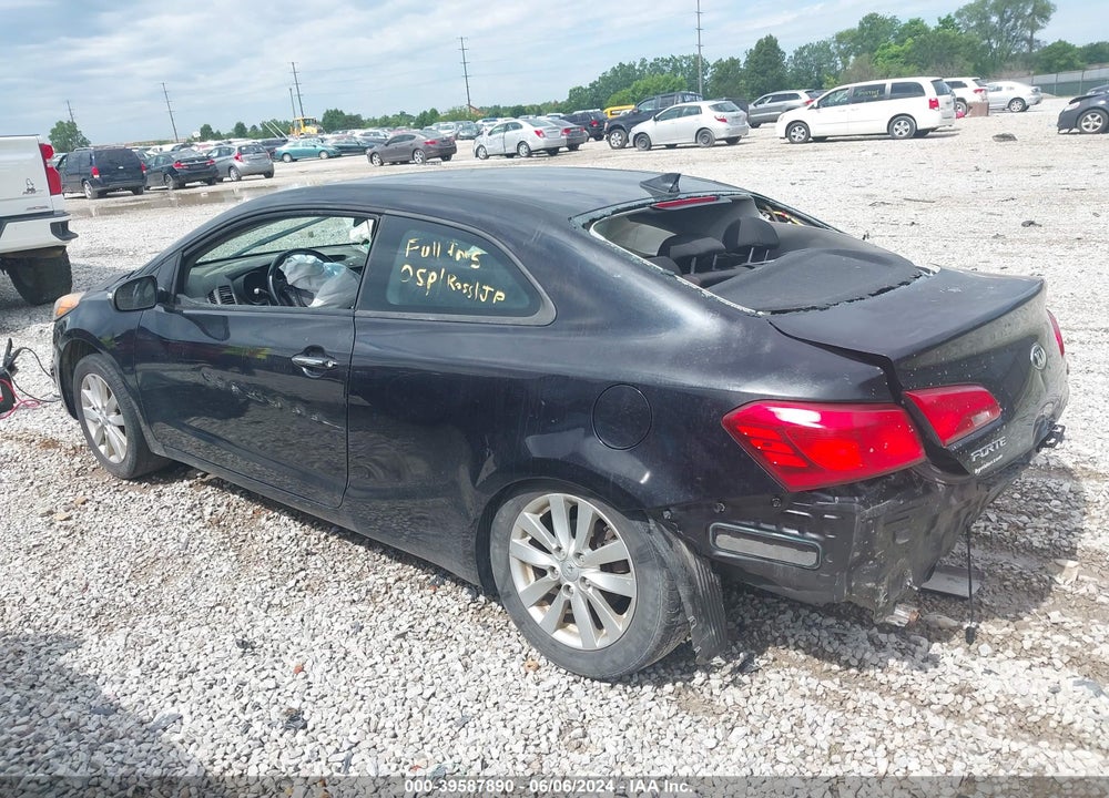 2015 KIA FORTE KOUP EX VIN: KNAFX6A86F5399521
