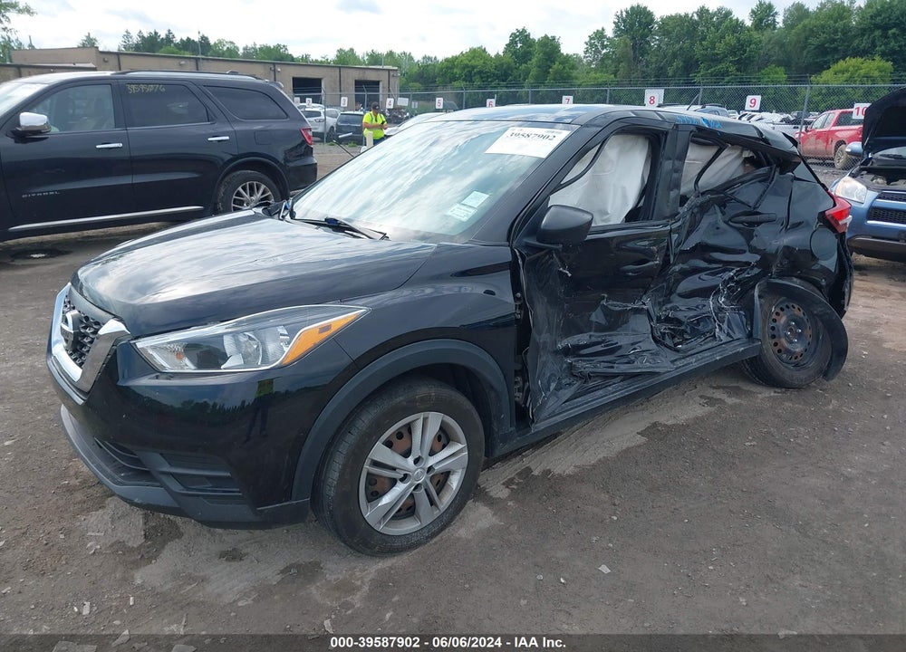 2020 NISSAN KICKS S XTRONIC CVT VIN: 3N1CP5BV9LL482122
