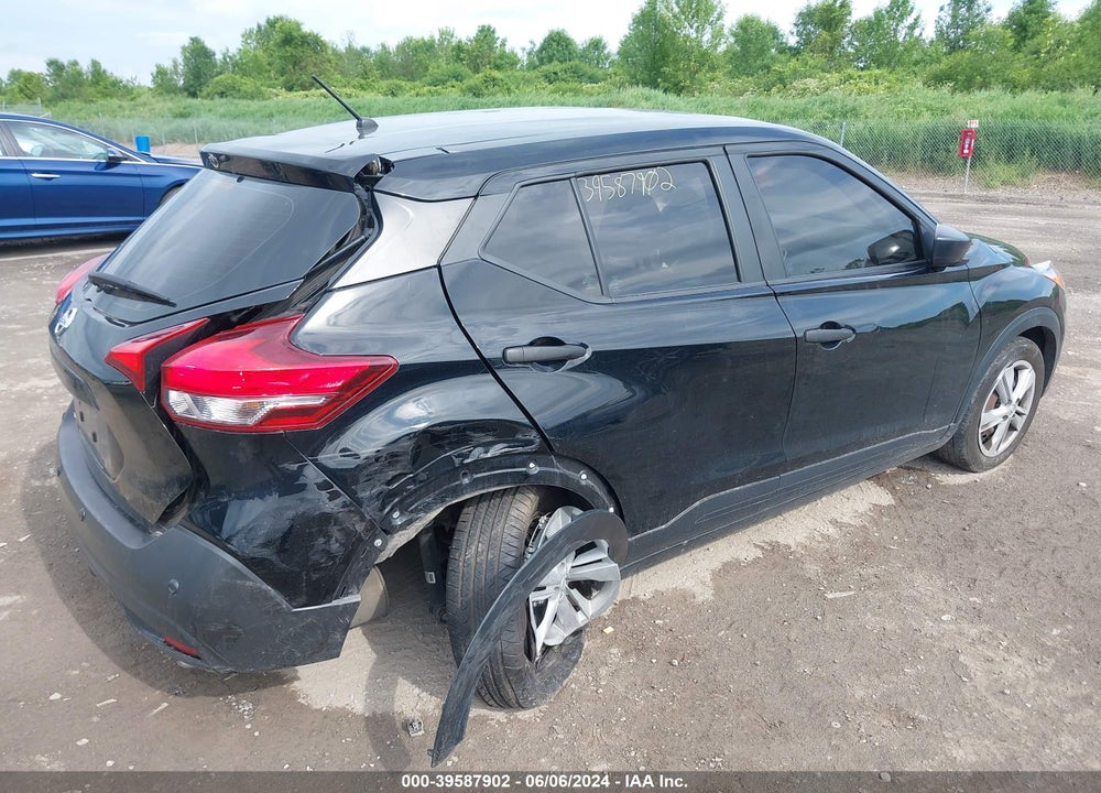 2020 NISSAN KICKS S XTRONIC CVT VIN: 3N1CP5BV9LL482122