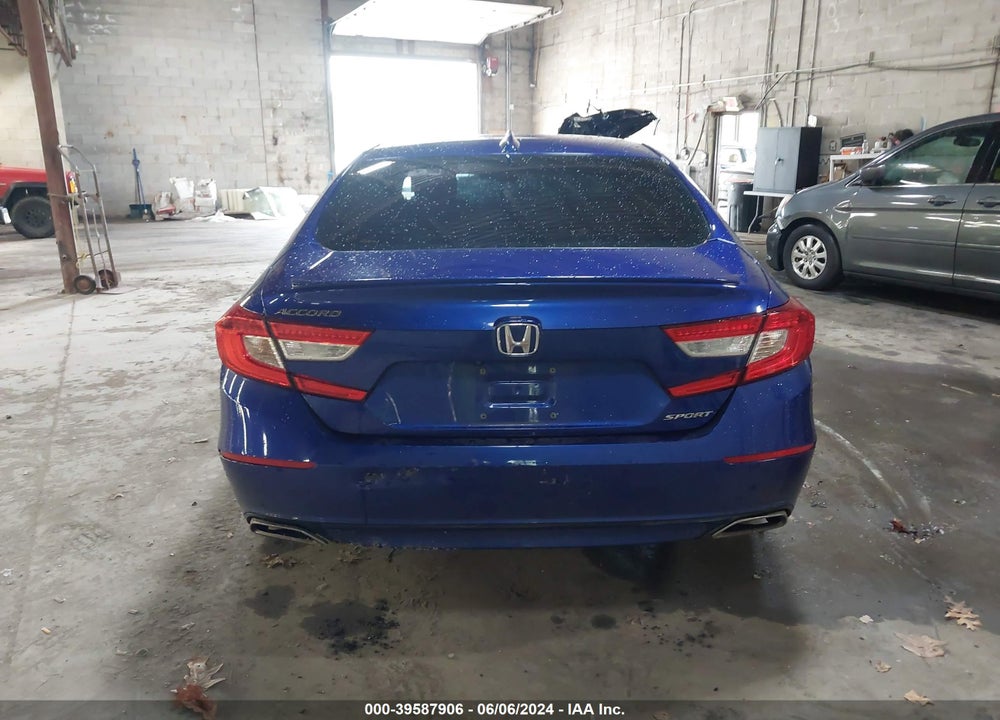 2018 HONDA ACCORD SPORT VIN: 1HGCV1F33JA152678