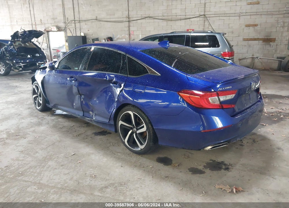 2018 HONDA ACCORD SPORT VIN: 1HGCV1F33JA152678