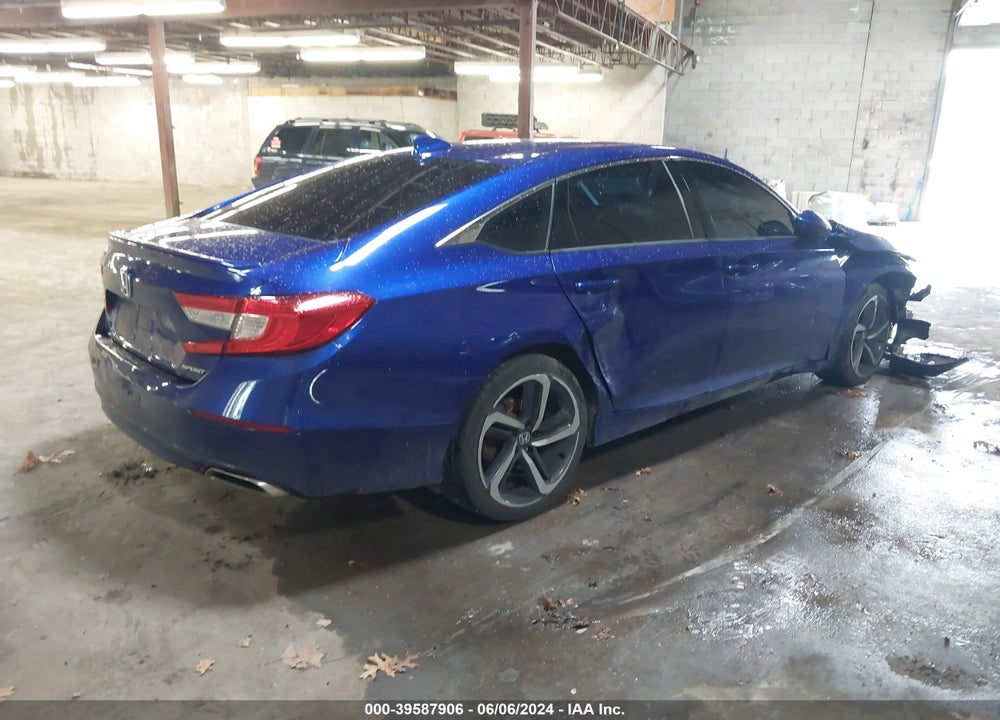 2018 HONDA ACCORD SPORT VIN: 1HGCV1F33JA152678