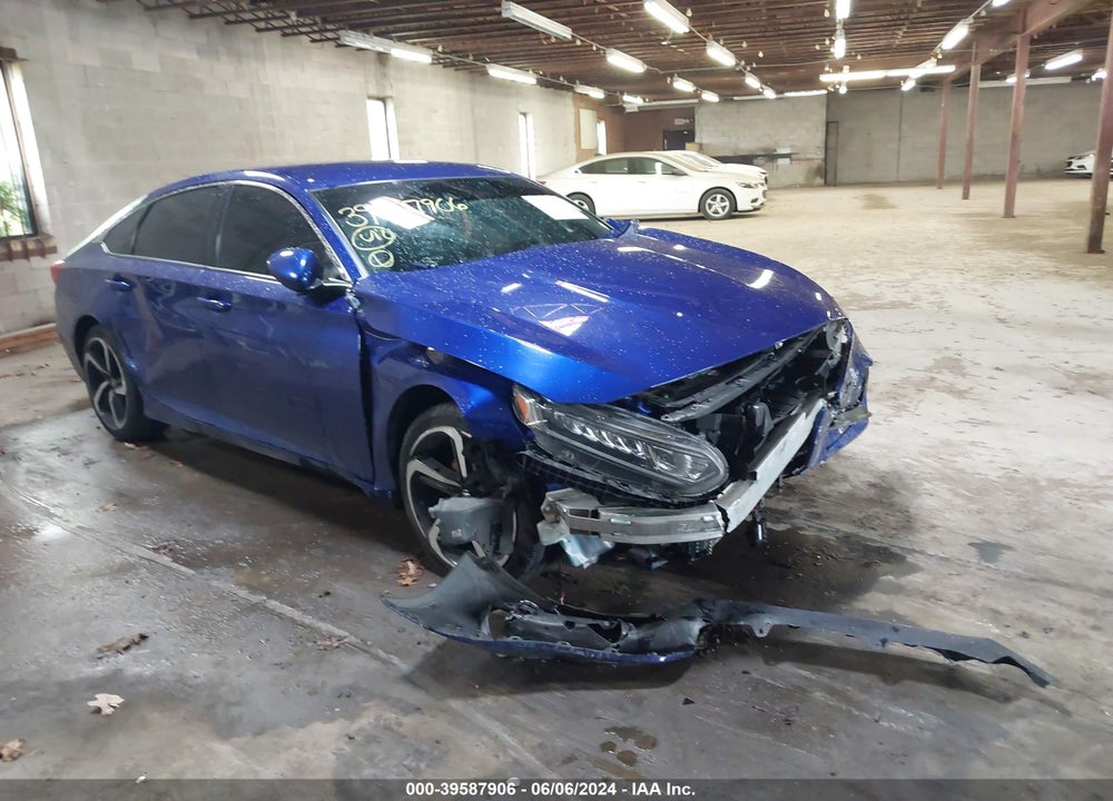 2018 HONDA ACCORD SPORT VIN: 1HGCV1F33JA152678