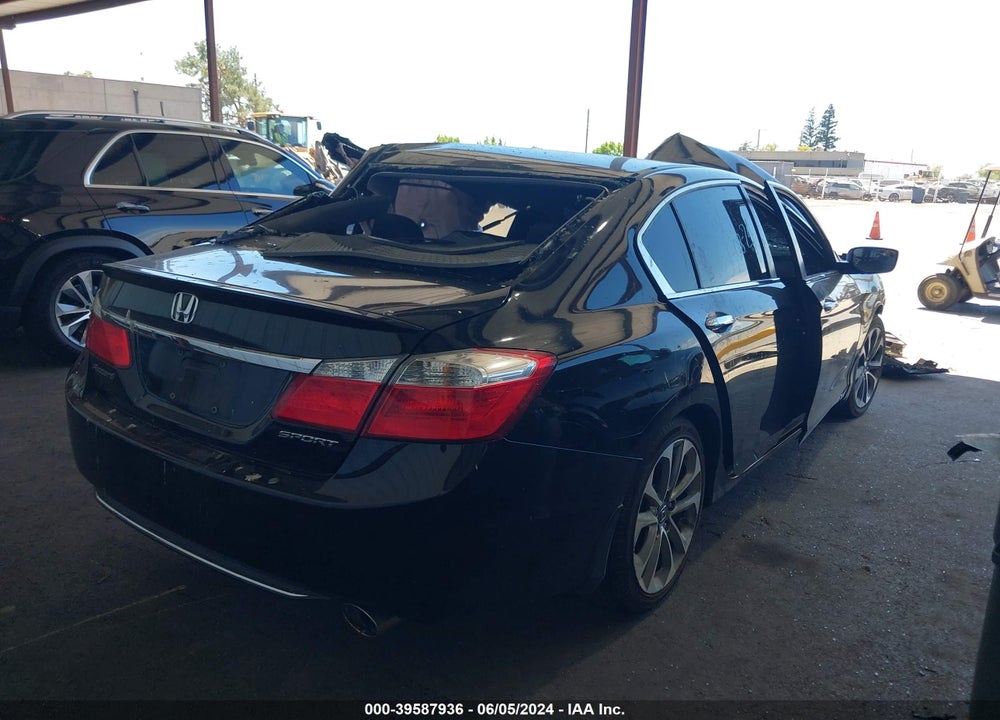 2015 HONDA ACCORD SPORT VIN: 1HGCR2E50FA249163