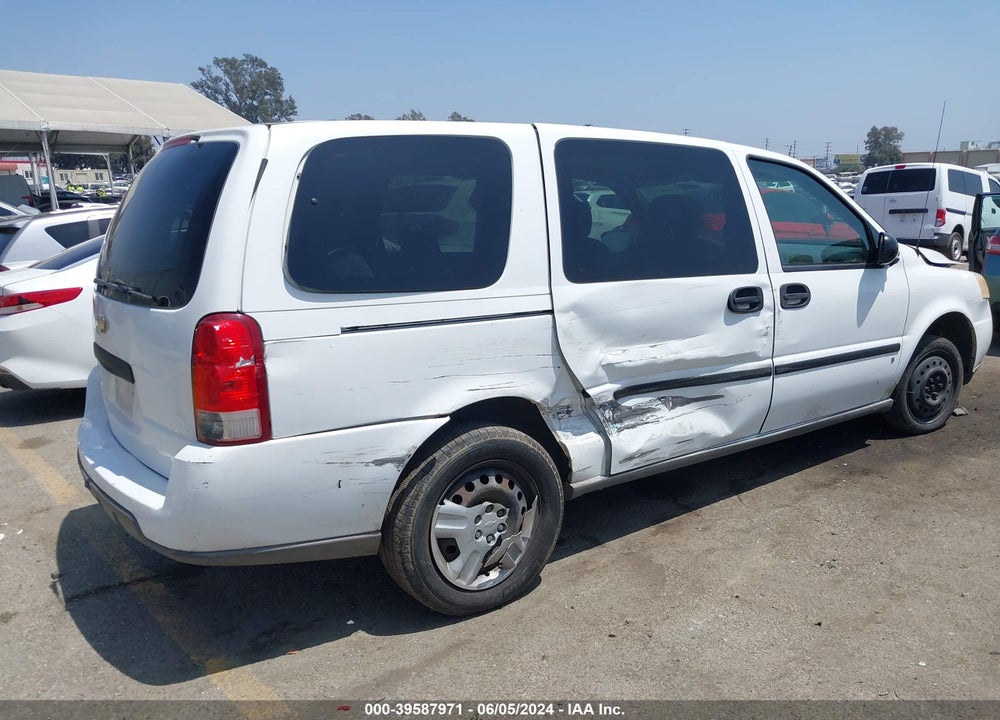 2008 CHEVROLET UPLANDER LS VIN: 1GNDV23W28D120344