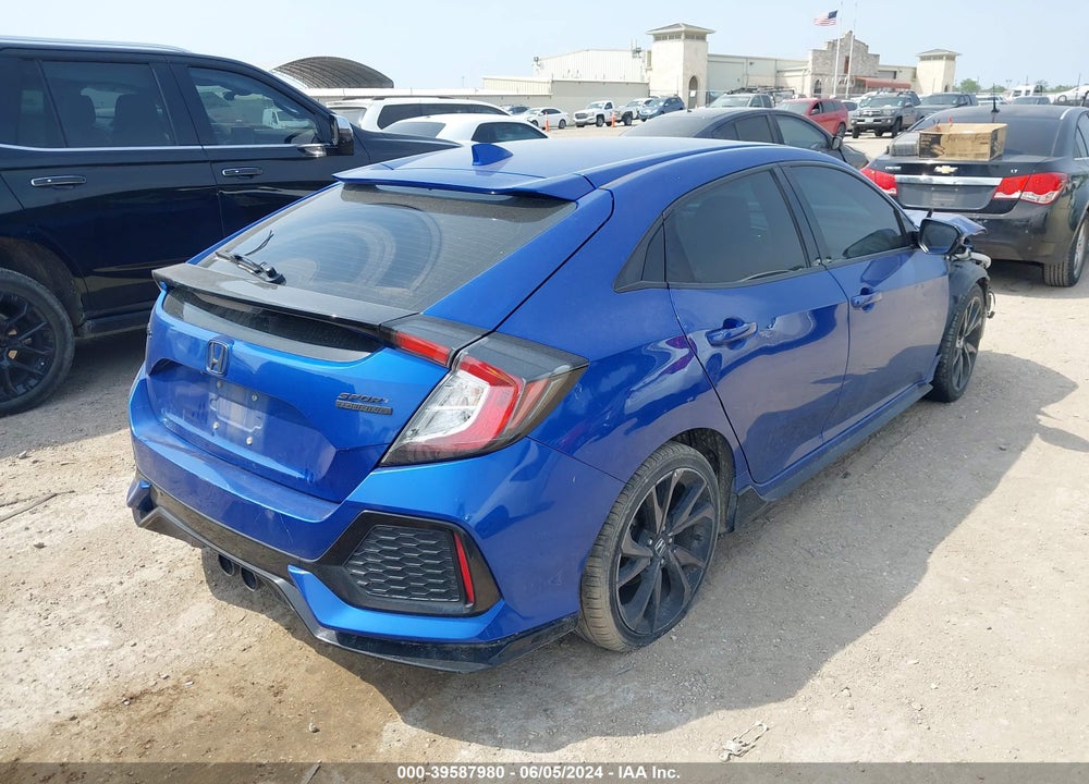 2018 HONDA CIVIC SPORT TOURING VIN: SHHFK7H97JU218826