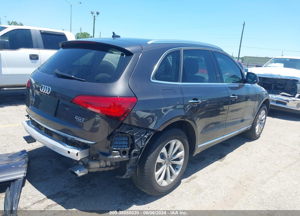 2016 AUDI Q5 2.0T PREMIUM VIN: WA1L2AFP5GA072165