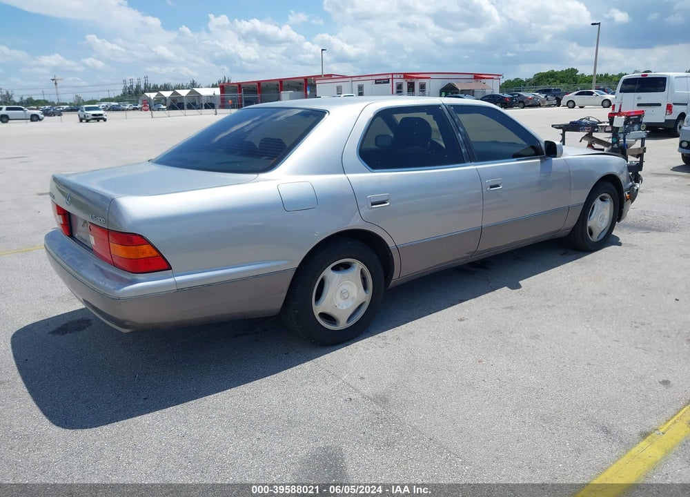 1999 LEXUS LS 400 VIN: JT8BH28F1X0161794