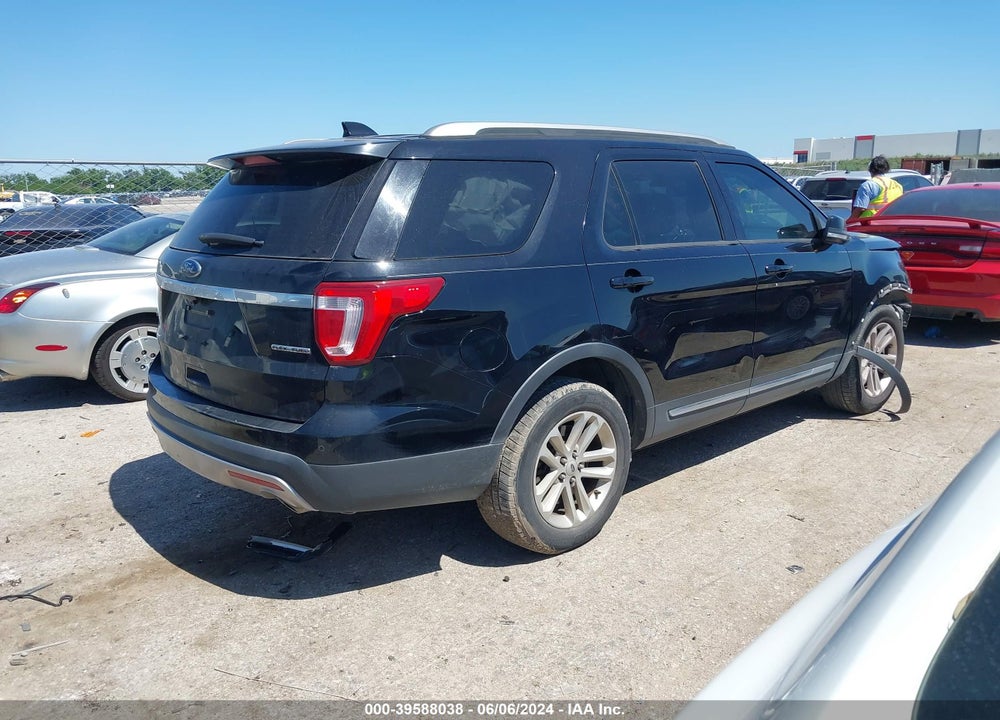 2016 FORD EXPLORER XLT VIN: 1FM5K7D85GGD01854