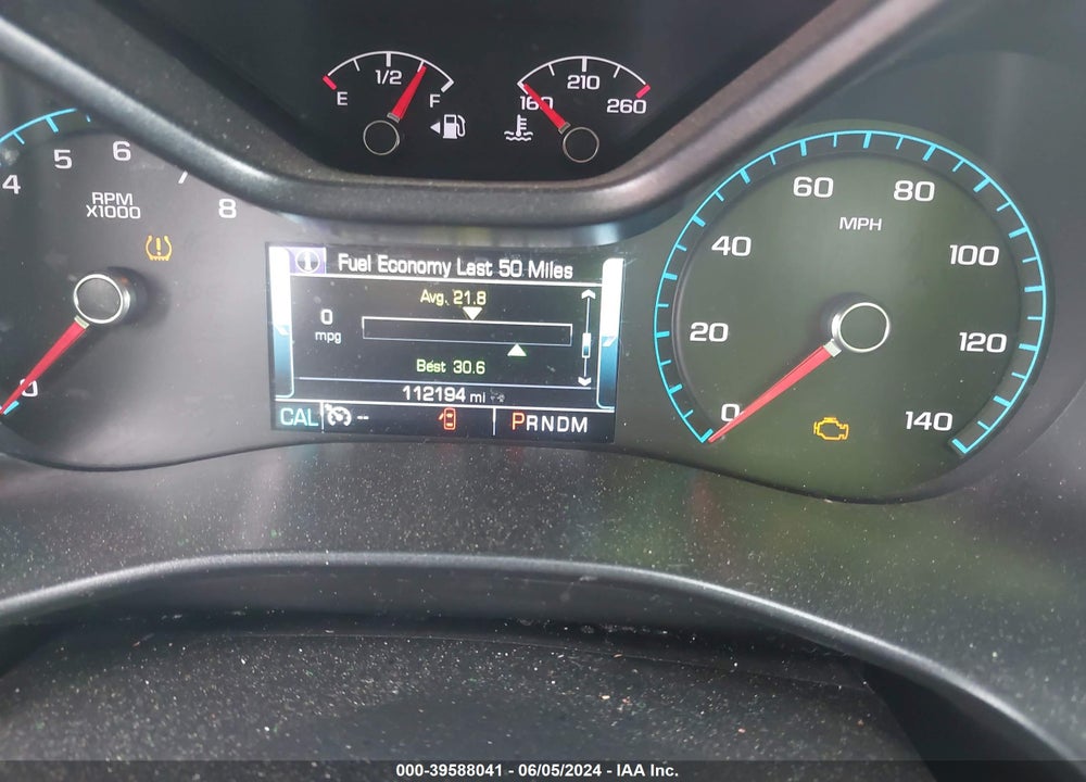 2016 CHEVROLET COLORADO Z71 VIN: 1GCGTDE34G1368895