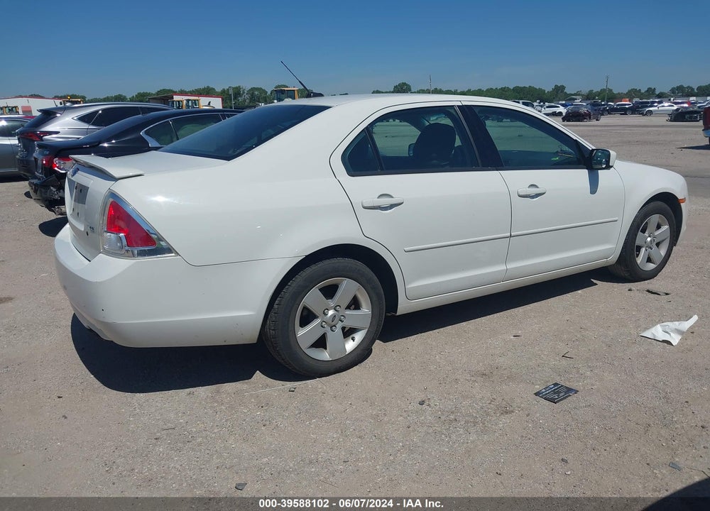 2009 FORD FUSION SE VIN: 3FAHP07Z69R158896