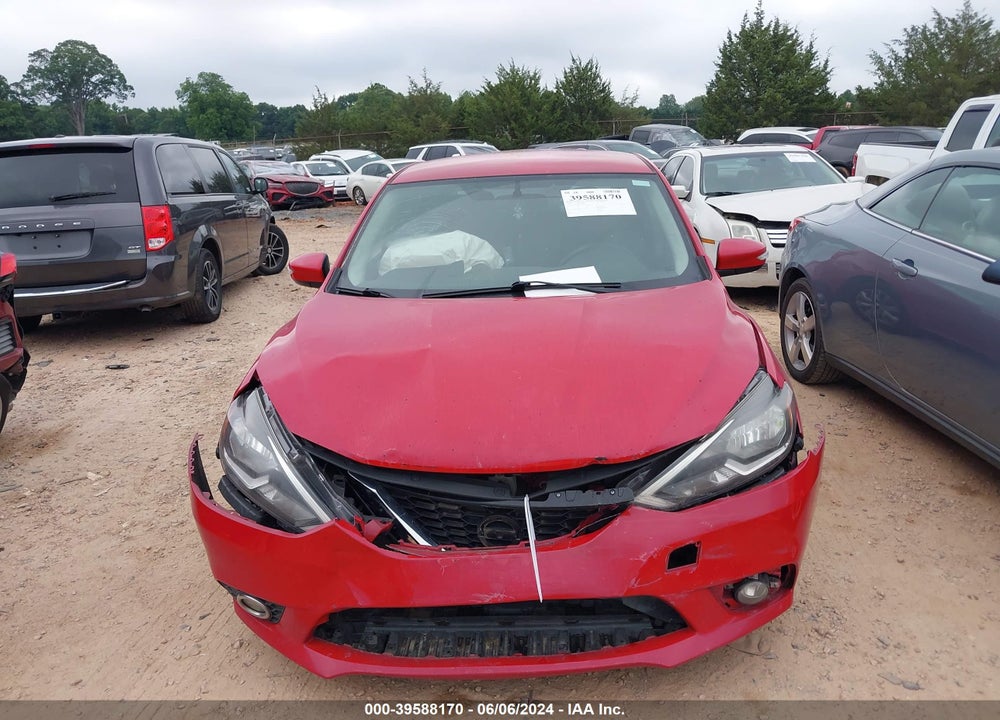 2016 NISSAN SENTRA SR VIN: 3N1AB7AP3GY268532