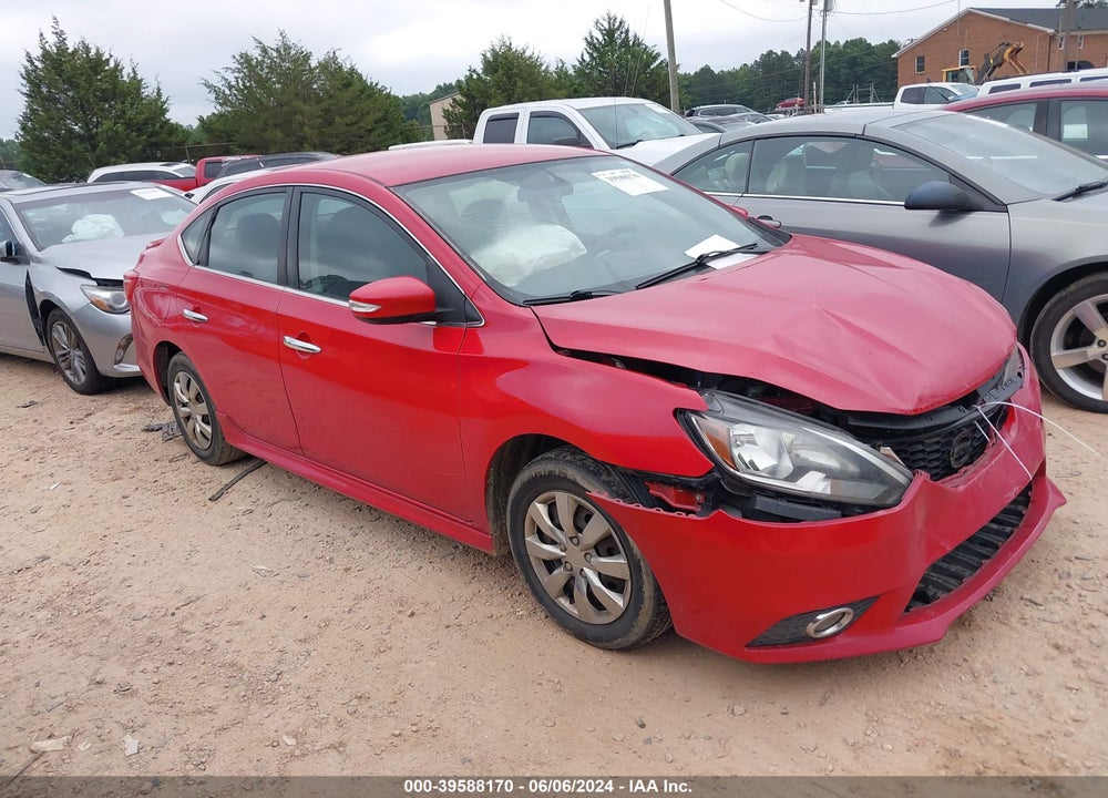 2016 NISSAN SENTRA SR VIN: 3N1AB7AP3GY268532