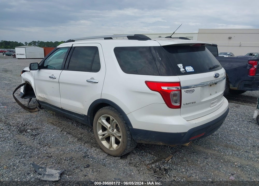 2013 FORD EXPLORER LIMITED VIN: 1FM5K7F80DGC67492