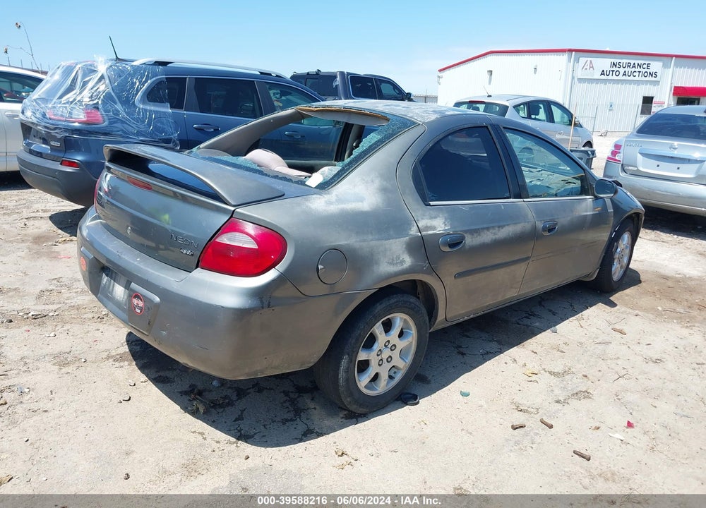 2005 DODGE NEON SXT VIN: 1B3ES56C85D285871