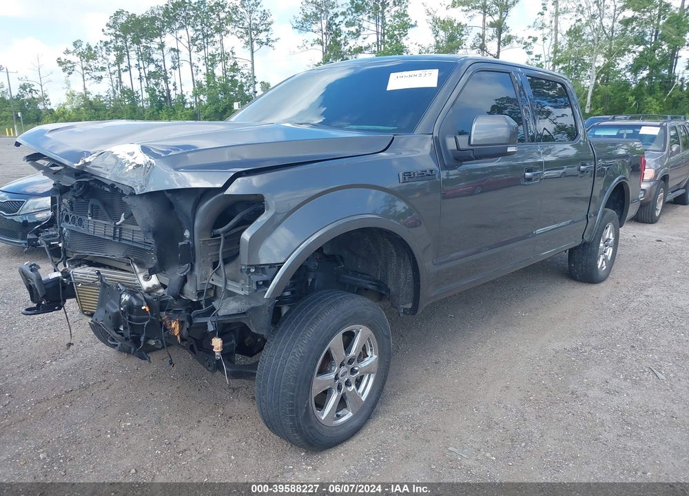 2016 FORD F-150 LARIAT VIN: 1FTEW1EG0GKF40821