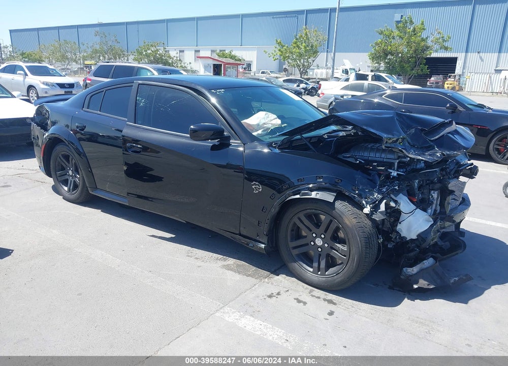 2022 DODGE CHARGER SRT JAILBREAK VIN: 2C3CDXL98NH180842