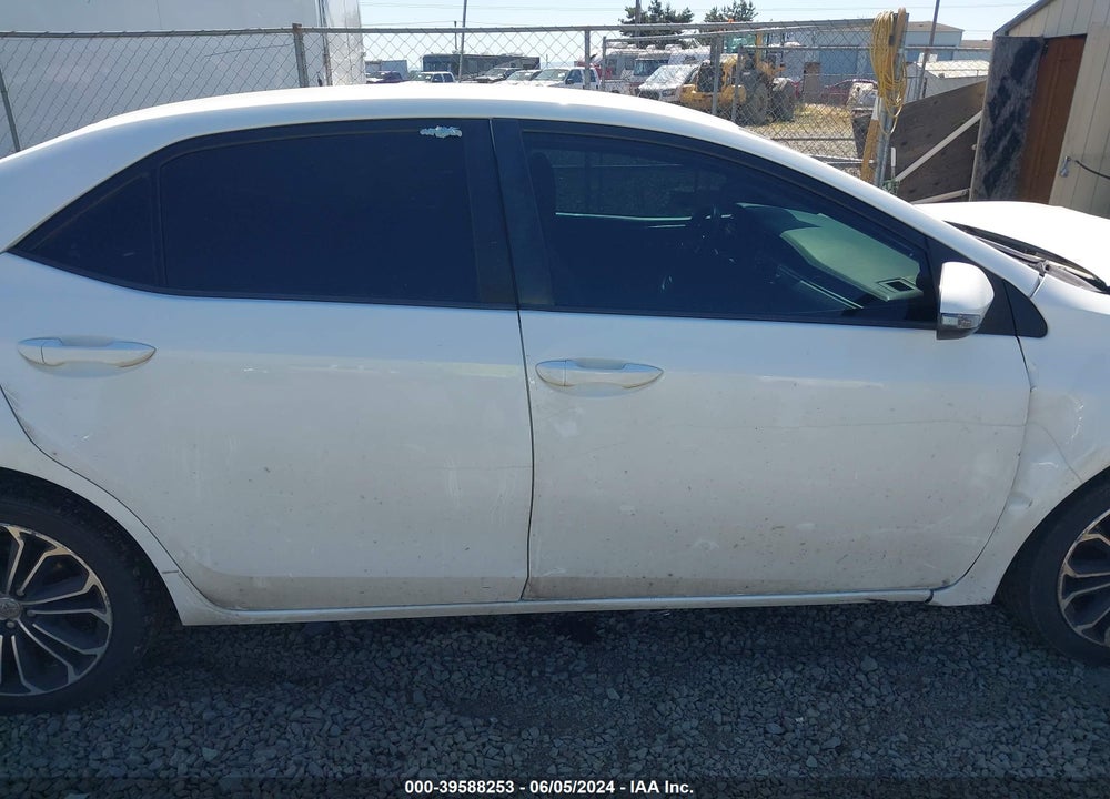 2014 TOYOTA COROLLA S PLUS VIN: 5YFBURHE3EP020242